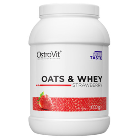 OSTROVIT OATS & WHEY 1000g truskawka