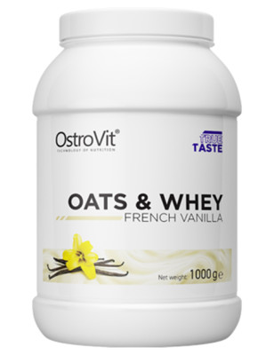 OSTROVIT OATS & WHEY 1000g truskawka