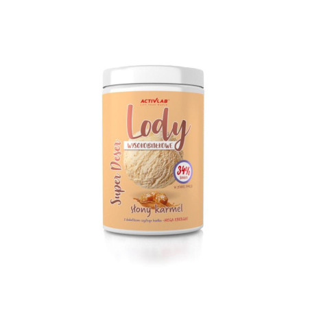 ACTIVLAB LODY WYSOKOBIAŁKOWE - 400g słony karmel