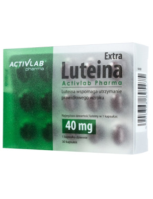 ACTIVLAB PHARMA LUTEINA EXTRA - 30 kaps