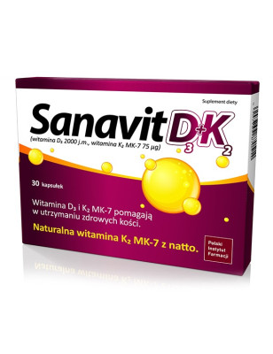 PIF SANAVIT D3+K2 30kaps