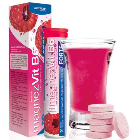 ACTIVLAB PHARMA MAGNEZVIT 20 tabl. malina