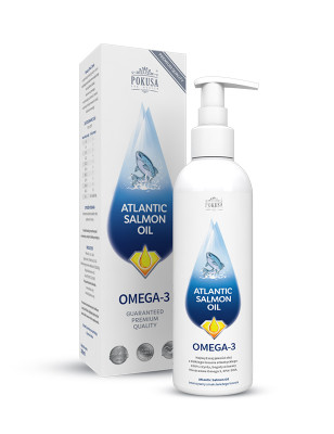 POKUSA ATLANTIC SALMON OIL 300ml