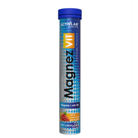 ACTIVLAB PHARMA MAGNEZVIT 20 tabl. czerwona porzec