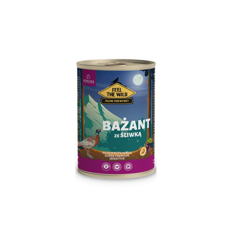 POKUSA KARMA MOKRA BAŻANT ZE ŚLIWKĄ 800g