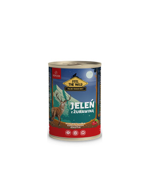POKUSA KARMA MOKRA JELEŃ Z ŻURAWINĄ 400g