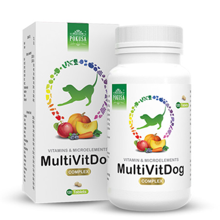 POKUSA GREENLINE MULTIVIT DOG - 120tabl