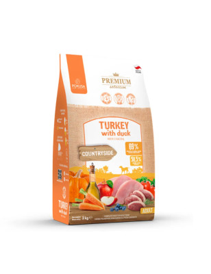 POKUSA KARMA SUCHA PREM. INDYK Z KACZKĄ 3kg ADULT