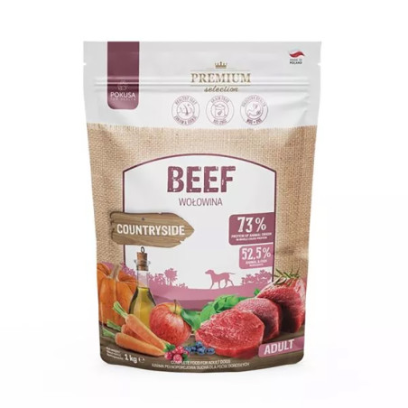 POKUSA KARMA sucha P.SEL.wołowina ADULT 1kg