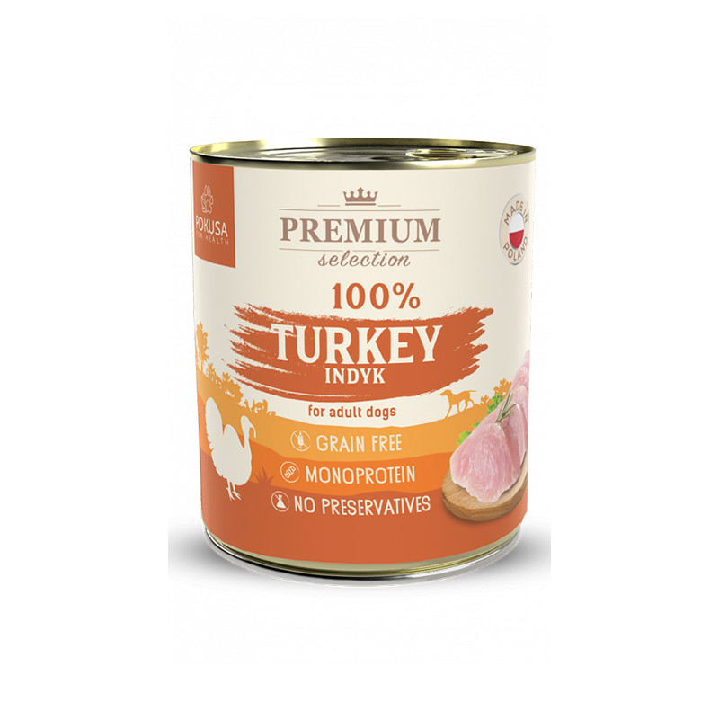 POKUSA KARMA MOKRA PREM. SEL. 100% indyk -850g POKUSA KARMA MOKRA PREM. SEL. 100% indyk -850g