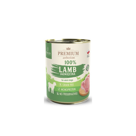 POKUSA KARMA MOKRA PREM. SEL. 100% jagnięcina-400g