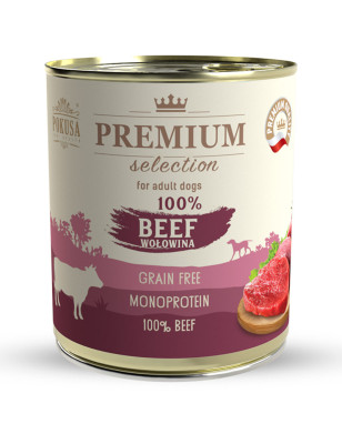 POKUSA KARMA MOKRA PREM. SEL. 100% wołowina-850g