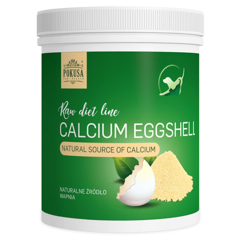 POKUSA RAWDIETLINE CALCIUM EGGSHELL SKOR. JAJ 500g POKUSA RAWDIETLINE CALCIUM EGGSHELL SKOR. JAJ 500g
