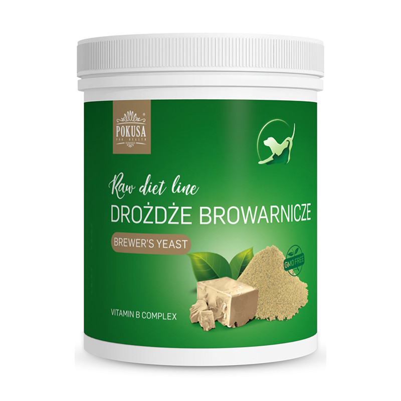 POKUSA RAWDIETLINE DROŻDŻE BROWARNICZE 1000g POKUSA RAWDIETLINE DROŻDŻE BROWARNICZE 1000g