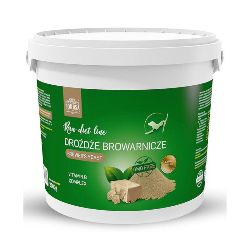 POKUSA RAWDIETLINE DROŻDŻE BROWARNICZE 2500g POKUSA RAWDIETLINE DROŻDŻE BROWARNICZE 2500g