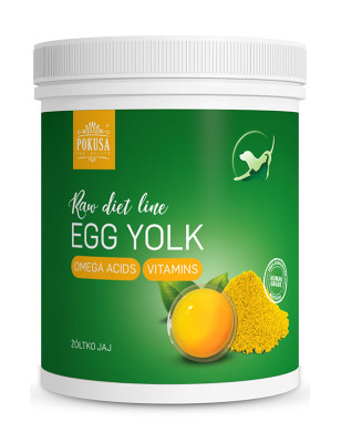 POKUSA RAWDIETLINE EGG YOLK ŻÓŁTKO JAJA KURZ. 800g
