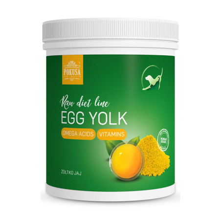 POKUSA RAWDIETLINE EGG YOLK ŻÓŁTKO JAJA KURZ. 800g