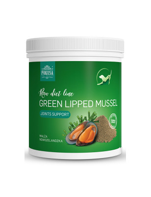 POKUSA RAWDIETLINE GREEN LIPPED MUSSEL 150g
