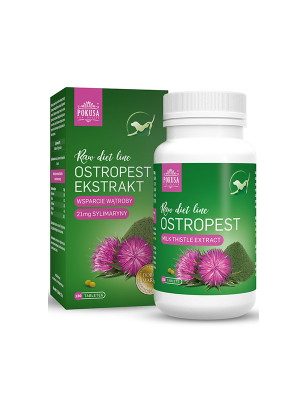 POKUSA RAWDIETLINE OSTROPEST/MILK THISTLE 120tabl 