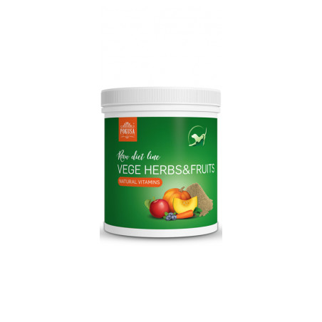 POKUSA RAWDIETLINE VEGE HERBS & FRUIT 200g