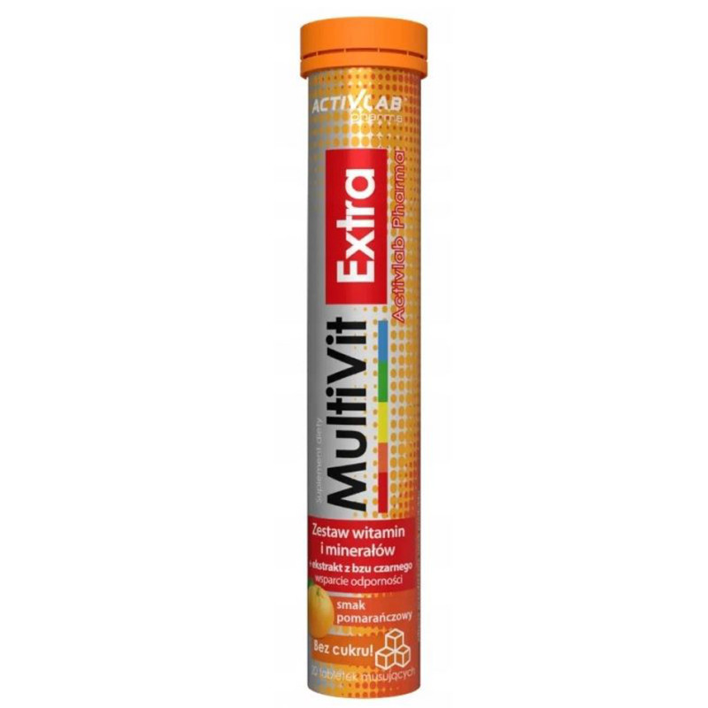 ACTIVLAB PHARMA MULTIVIT EXTRA 20tabl tuba pomar. ACTIVLAB PHARMA MULTIVIT EXTRA 20tabl tuba pomar.