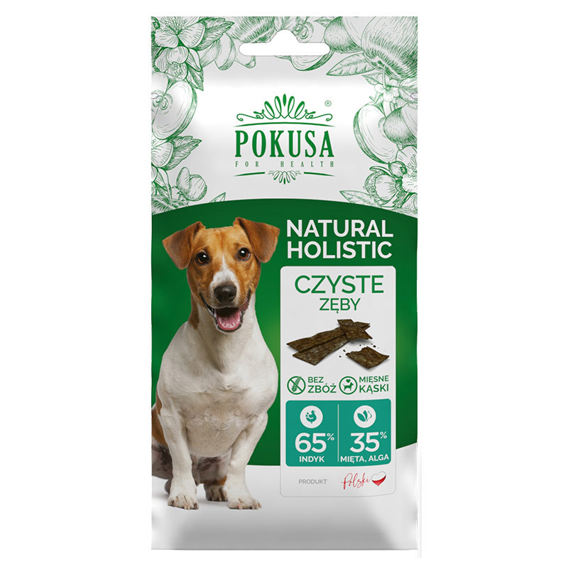 POKUSA SMACZKI DLA PSA CZYSTE ZĘBY - 40g