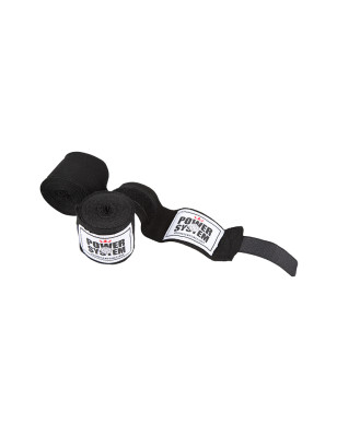 POWER-SYSTEM BANDAZ BOXING WRAPS-BLACK-4M