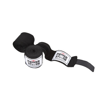 POWER-SYSTEM BANDAZ BOXING WRAPS-BLACK-4M