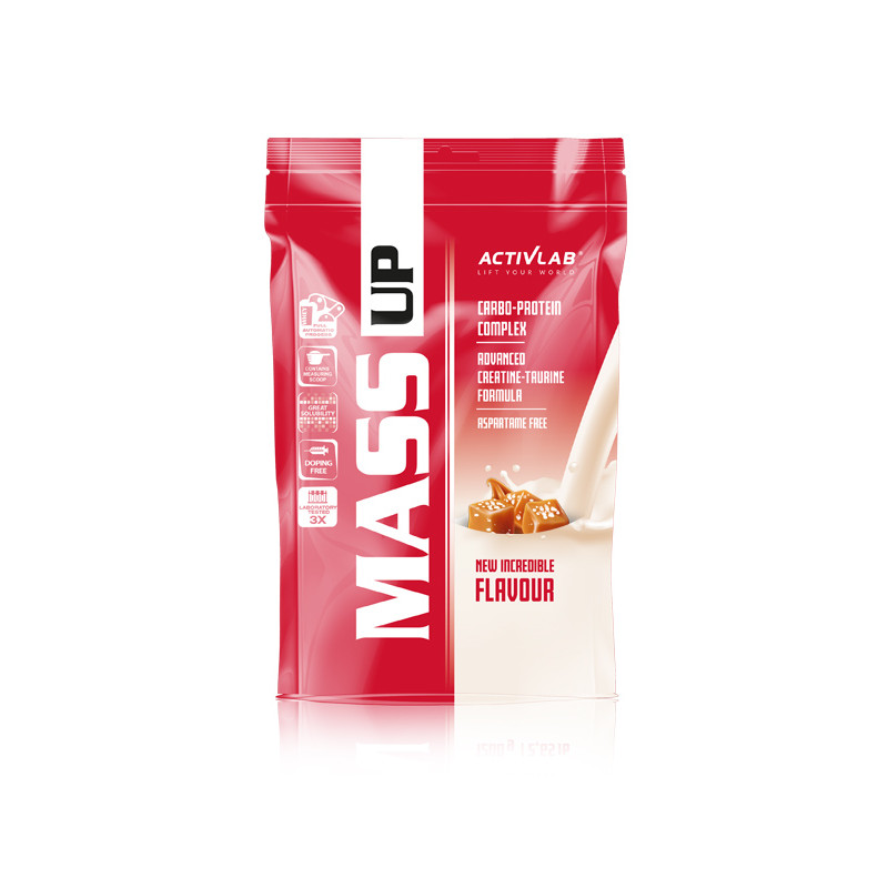 ACTIVLAB MASS UP 1200g - SŁONY KARMEL ACTIVLAB MASS UP 1200g - SŁONY KARMEL