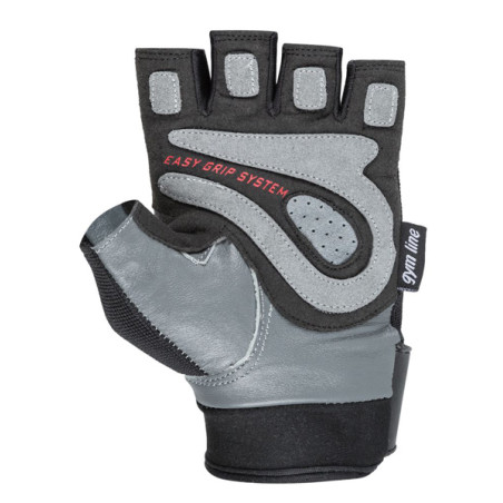 POWER-SYSTEM RĘKAWICZKI EASY GRIP-BLACK GREY-L