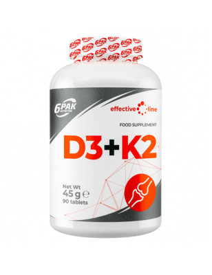6PAK D3+K2 90 tabl