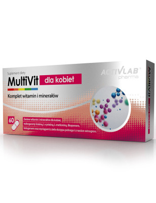 ACTIVLAB PHARMA MULTIVIT DLA KOBIET - 60kaps