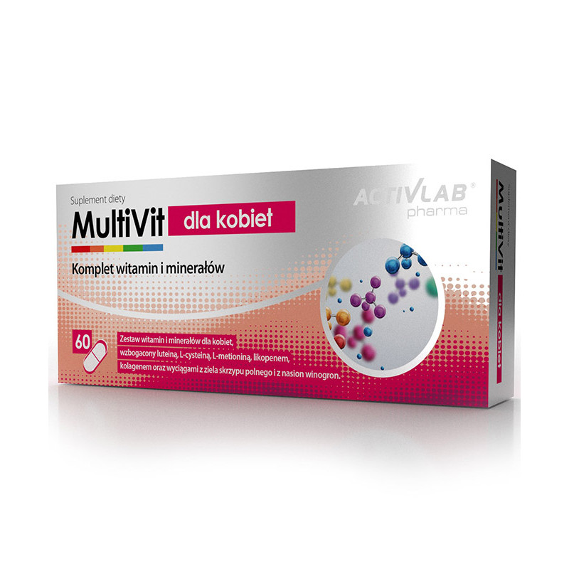 ACTIVLAB PHARMA MULTIVIT DLA KOBIET - 60kaps