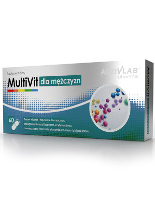 ACTIVLAB PHARMA MULTIVIT DLA MĘŻCZYZN - 60kaps