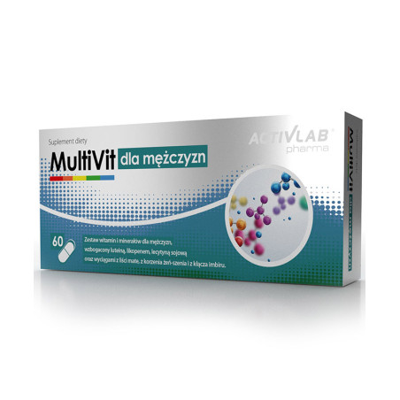 ACTIVLAB PHARMA MULTIVIT DLA MĘŻCZYZN - 60kaps