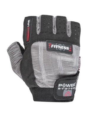 POWER-SYSTEM RĘKAWICZKI FITNESS-BLACK GREY-L