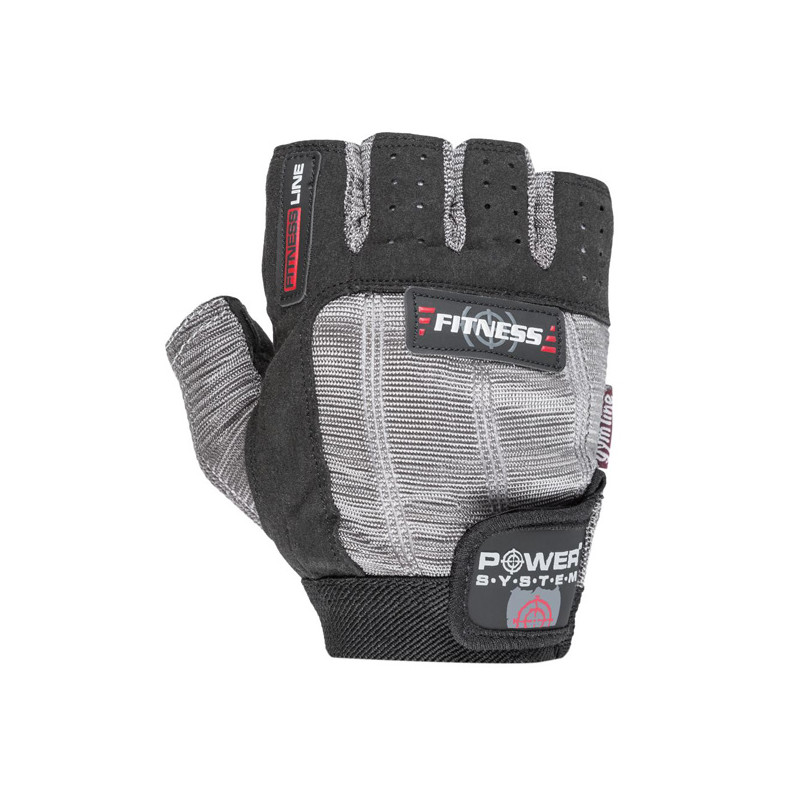 POWER-SYSTEM RĘKAWICZKI FITNESS-BLACK GREY-L POWER-SYSTEM RĘKAWICZKI FITNESS-BLACK GREY-L