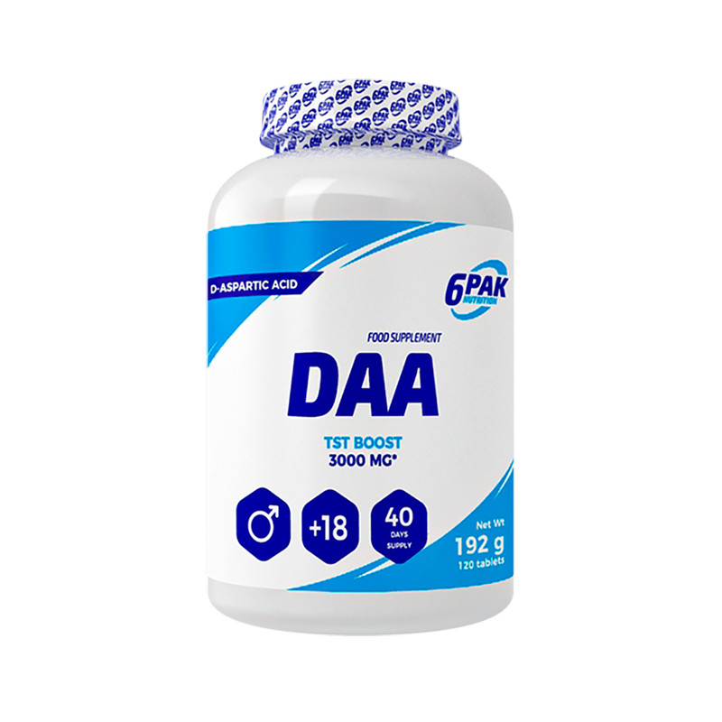 6PAK DAA 120 kaps 6PAK DAA 120 kaps