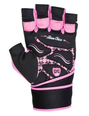 POWER-SYSTEM RĘKAWICZKI FITNESS CHICA-PINK-L