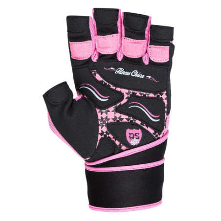 POWER-SYSTEM RĘKAWICZKI FITNESS CHICA-PINK-L