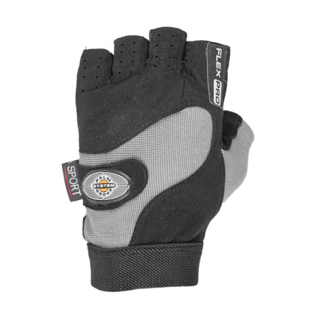 POWER-SYSTEM RĘKAWICZKI FLEX PRO-BLACK GREY-L