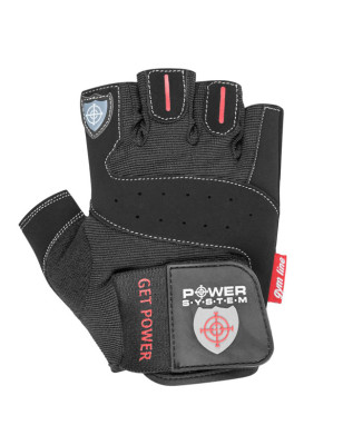 POWER-SYSTEM RĘKAWICZKI GET POWER-BLACK-L