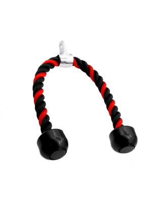 POWER-SYSTEM LINA DO TRICEPSU TRICEPS ROPE-BLACK