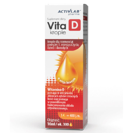 ACTIVLAB PHARMA VITA D3 10 ml krople