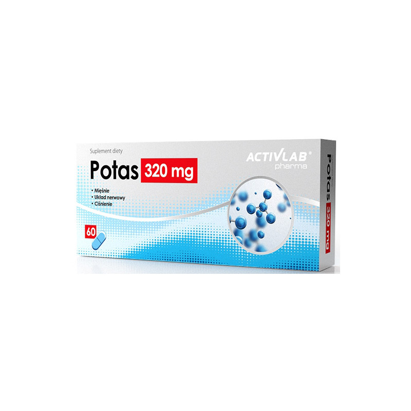 ACTIVLAB PHARMA POTAS - 60 kaps ACTIVLAB PHARMA POTAS - 60 kaps