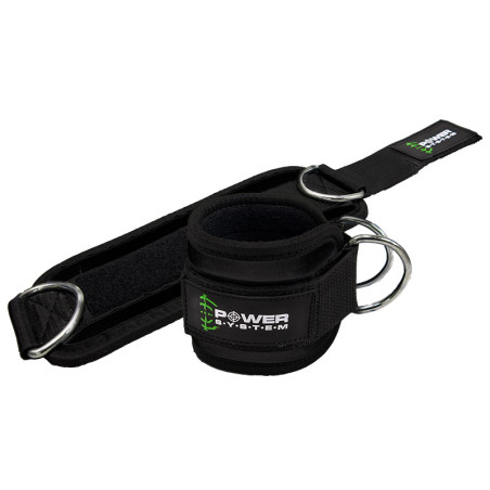 POWER-SYSTEM OPASKA ANKLE STRAPS GYM GUY-GREEN