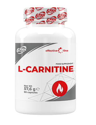 6PAK EL L-CARNITINE 1000mg 90kaps
