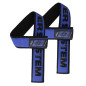 POWER-SYSTEM PASKI LIFTING STRAPS DUPLEX-BLACK/BLU