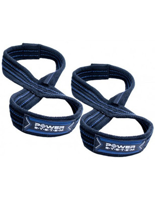 POWER-SYSTEM PASKI FIGURE 8 STRAPS-BLACK/BLUE L/XL