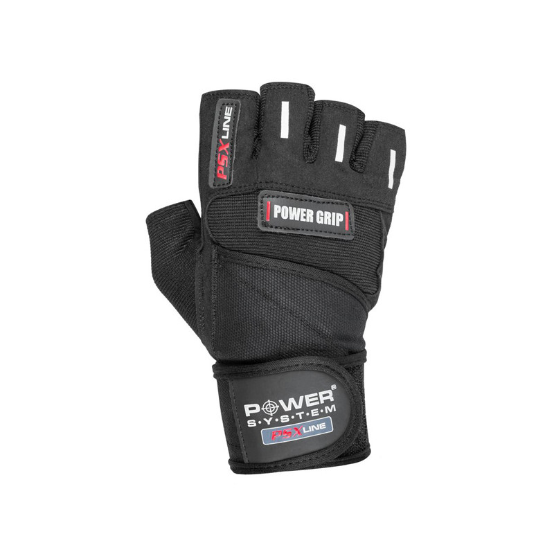 POWER-SYSTEM RĘKAWICZKI POWER GRIP-BLACK-L POWER-SYSTEM RĘKAWICZKI POWER GRIP-BLACK-L
